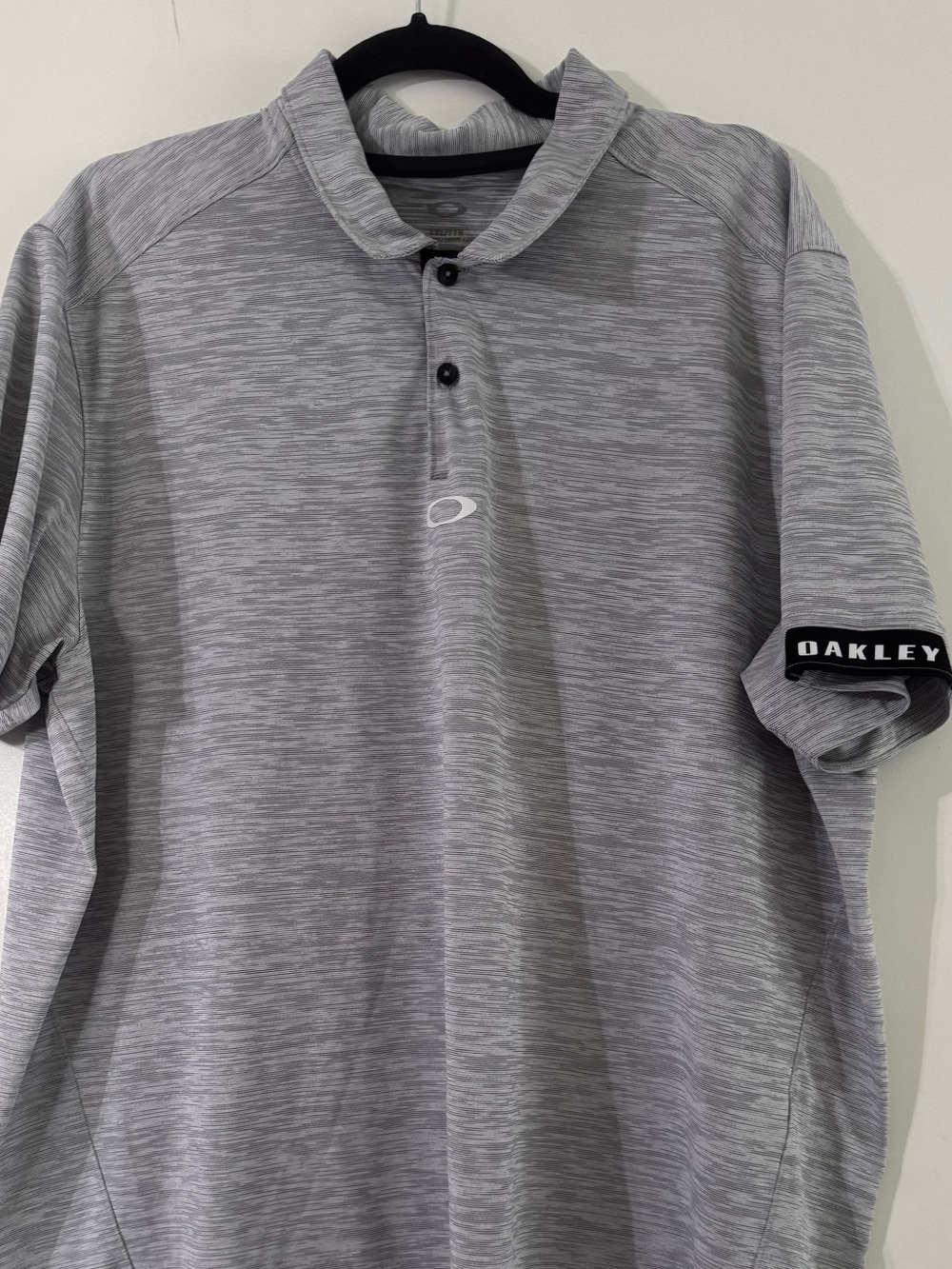 Oakley Light Gray Heather Performance Polo XXL